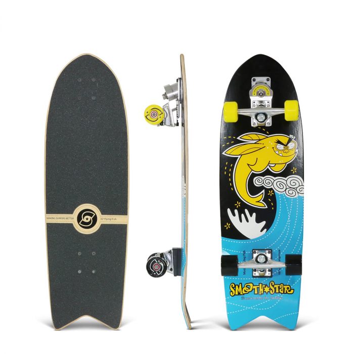 32″ SmoothStar Flying Fish (Yellow & Black)