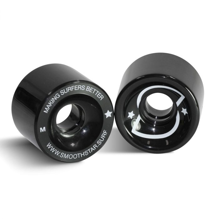 SmoothStar Wheels - Medium (Black) - Imagen 2